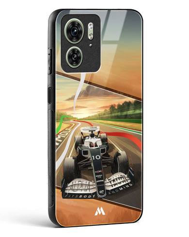 Pole Position Glass Case Phone Cover (Motorola)