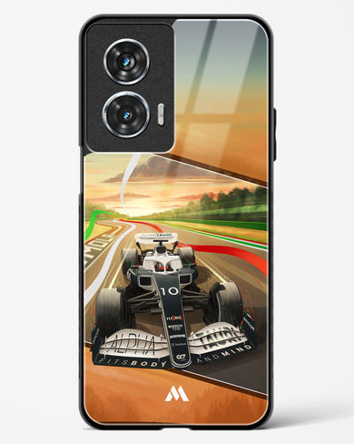 Pole Position Glass Case Phone Cover (Motorola)