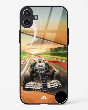 Pole Position Glass Case Phone Cover (Nothing)