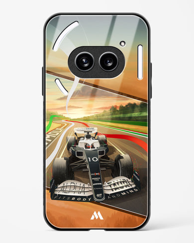 Pole Position Glass Case Phone Cover (Nothing)