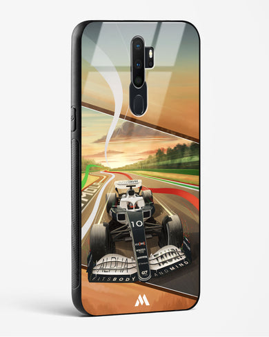 Pole Position Glass Case Phone Cover (Oppo)