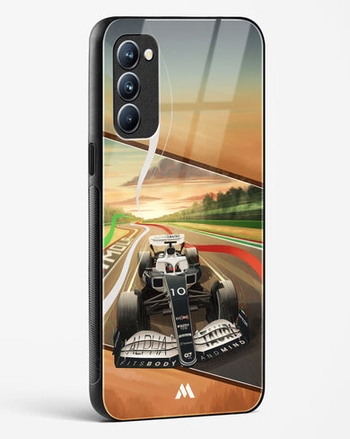 Pole Position Glass Case Phone Cover (Oppo)