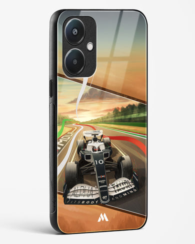Pole Position Glass Case Phone Cover (Oppo)