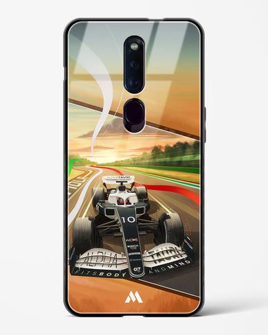 Pole Position Glass Case Phone Cover (Oppo)