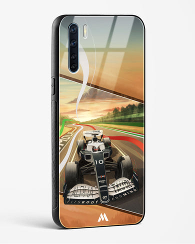 Pole Position Glass Case Phone Cover (Oppo)