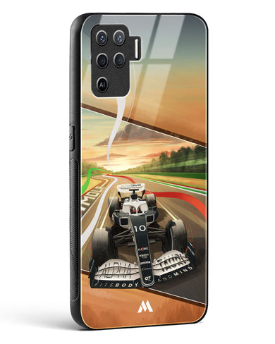 Pole Position Glass Case Phone Cover (Oppo)