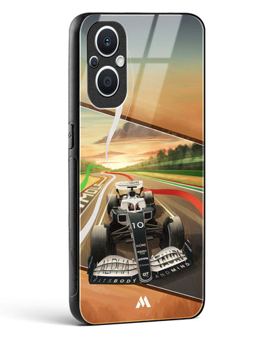 Pole Position Glass Case Phone Cover (Oppo)