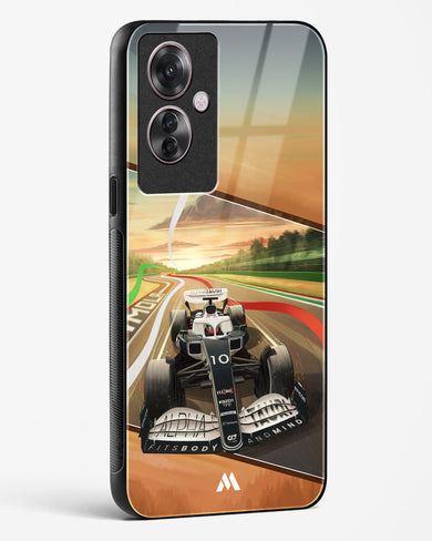 Pole Position Glass Case Phone Cover (Oppo)