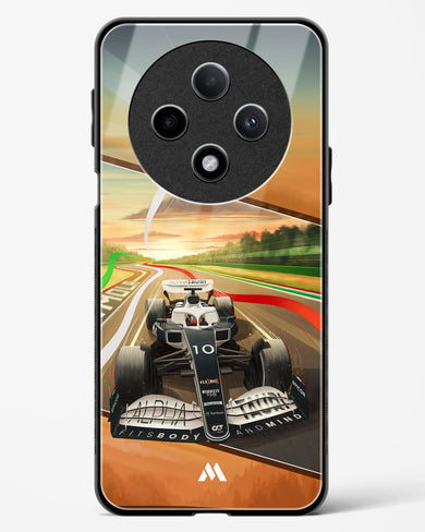 Pole Position Glass Case Phone Cover (Oppo)