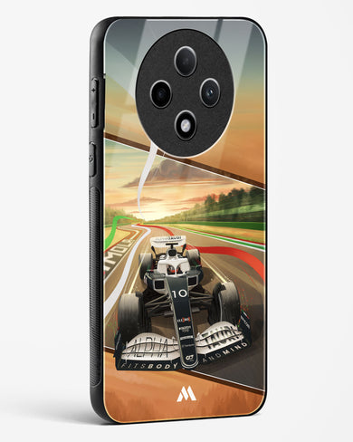 Pole Position Glass Case Phone Cover (Oppo)