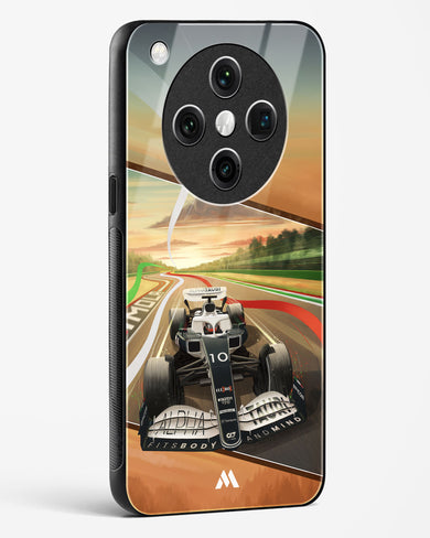 Pole Position Glass Case Phone Cover (Oppo)