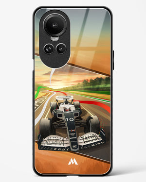 Pole Position Glass Case Phone Cover (Oppo)