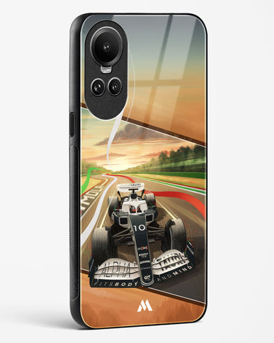 Pole Position Glass Case Phone Cover (Oppo)