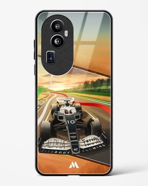 Pole Position Glass Case Phone Cover (Oppo)
