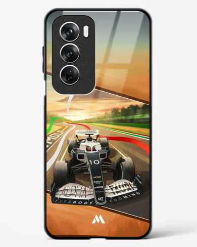 Pole Position Glass Case Phone Cover (Oppo)