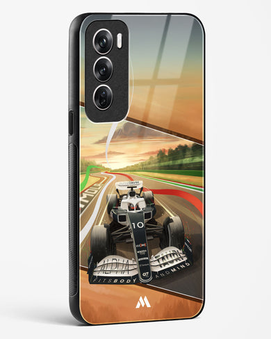 Pole Position Glass Case Phone Cover (Oppo)