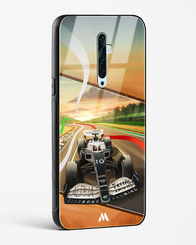Pole Position Glass Case Phone Cover (Oppo)