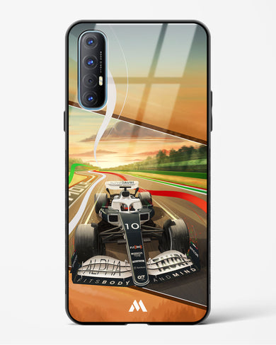 Pole Position Glass Case Phone Cover (Oppo)