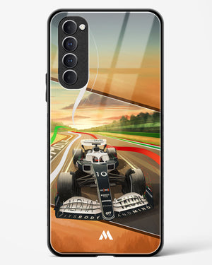 Pole Position Glass Case Phone Cover (Oppo)
