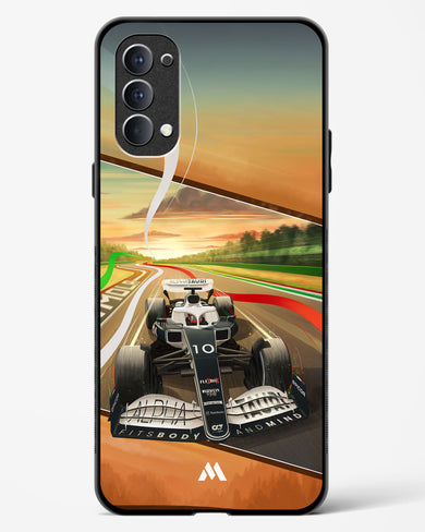 Pole Position Glass Case Phone Cover (Oppo)