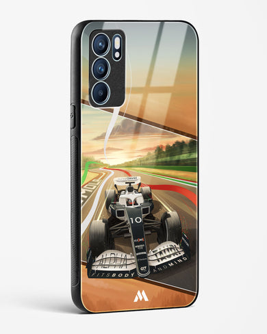 Pole Position Glass Case Phone Cover (Oppo)