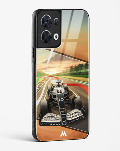 Pole Position Glass Case Phone Cover (Oppo)