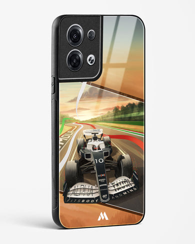 Pole Position Glass Case Phone Cover (Oppo)