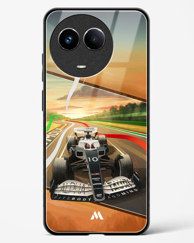 Pole Position Glass Case Phone Cover (Realme)
