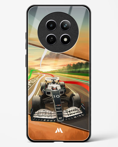 Pole Position Glass Case Phone Cover (Realme)