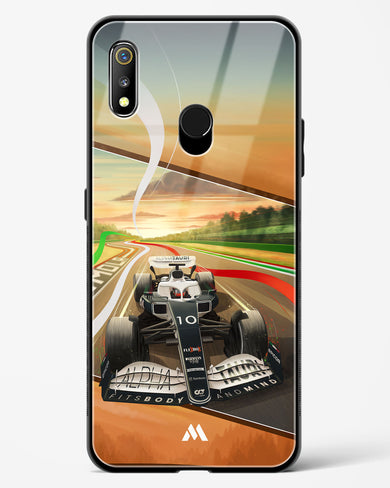Pole Position Glass Case Phone Cover (Realme)