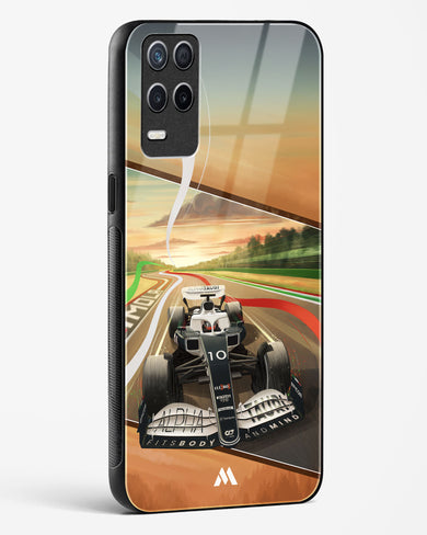 Pole Position Glass Case Phone Cover (Realme)