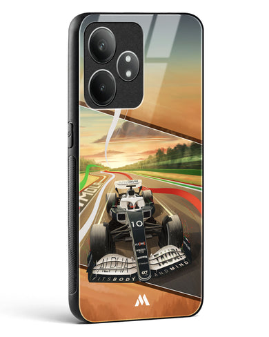 Pole Position Glass Case Phone Cover (Realme)