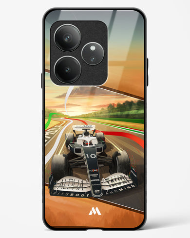 Pole Position Glass Case Phone Cover (Realme)