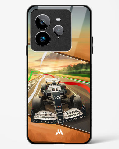 Pole Position Glass Case Phone Cover (Realme)