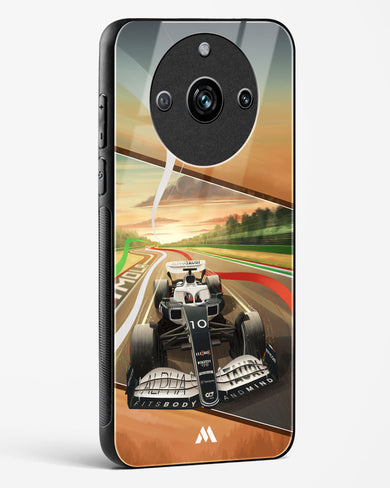 Pole Position Glass Case Phone Cover (Realme)