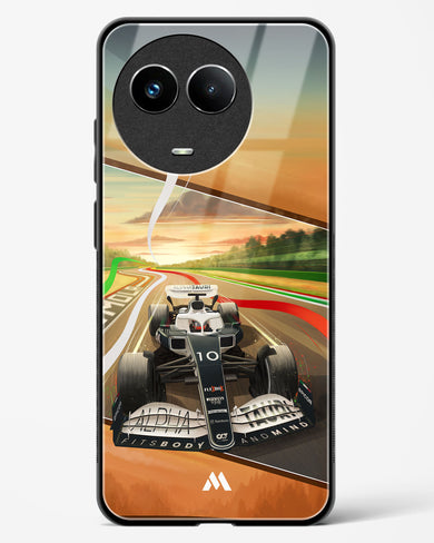Pole Position Glass Case Phone Cover (Realme)