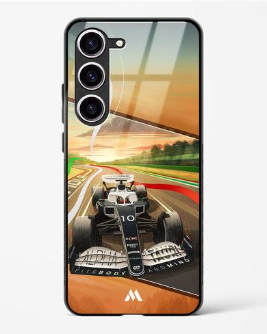 Pole Position Glass Case Phone Cover (Samsung)