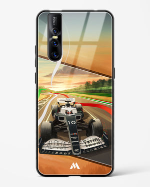 Pole Position Glass Case Phone Cover (Vivo)