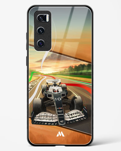Pole Position Glass Case Phone Cover (Vivo)