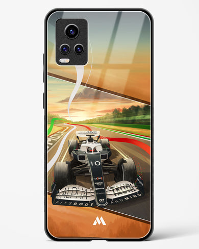 Pole Position Glass Case Phone Cover (Vivo)