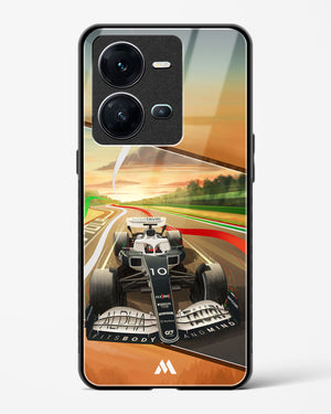 Pole Position Glass Case Phone Cover (Vivo)