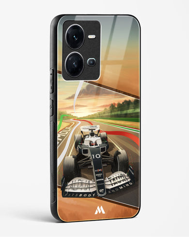 Pole Position Glass Case Phone Cover (Vivo)