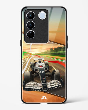 Pole Position Glass Case Phone Cover (Vivo)