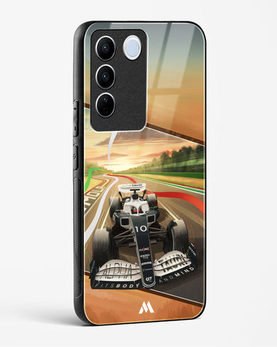 Pole Position Glass Case Phone Cover (Vivo)