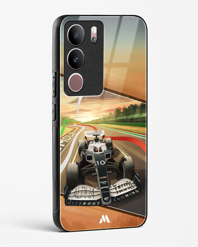 Pole Position Glass Case Phone Cover (Vivo)
