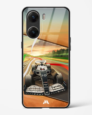 Pole Position Glass Case Phone Cover (Vivo)