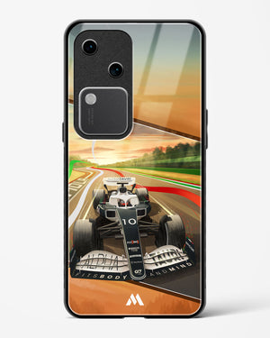 Pole Position Glass Case Phone Cover (Vivo)