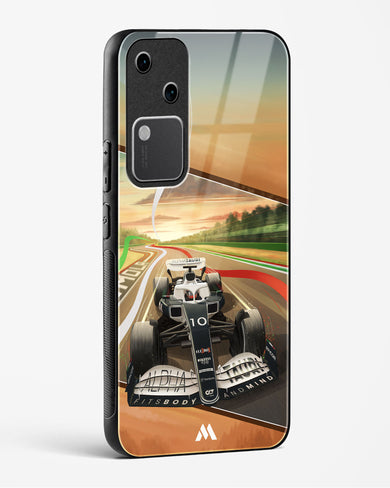 Pole Position Glass Case Phone Cover (Vivo)