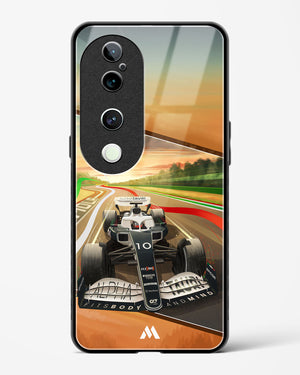 Pole Position Glass Case Phone Cover (Vivo)