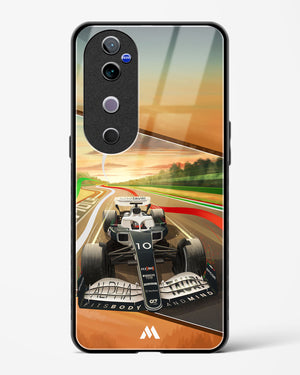 Pole Position Glass Case Phone Cover (Vivo)